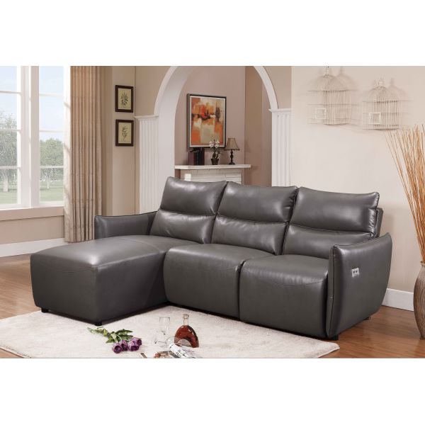 Durable Corner Electric Recliner Sofa Multiscene For Apartment