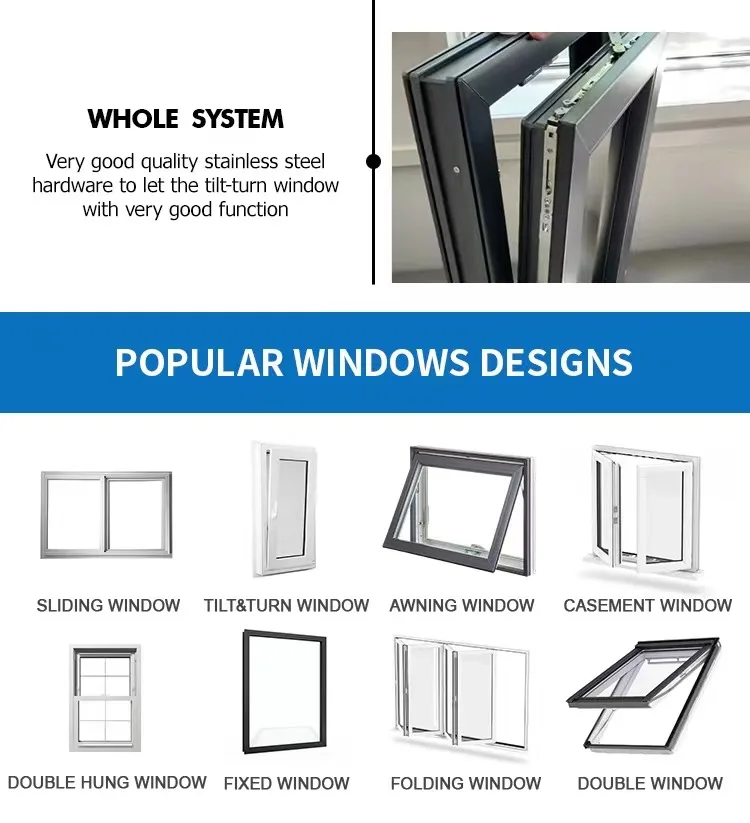 Casement Window Aluminum Profile Fabricators Tilt And Turn