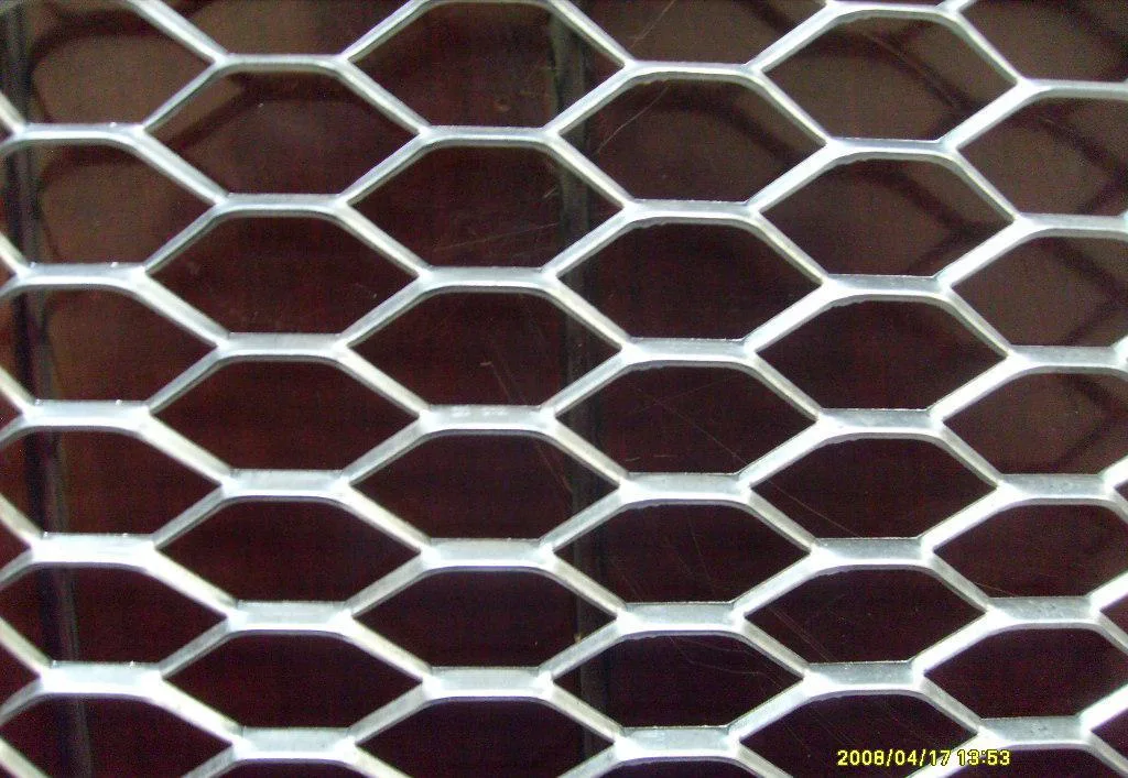 High Quality Low Carbon Steel Plate Expanded Metal Mesh