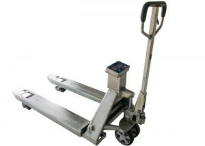 Quality Electronic Hand 2 ton Pallet Jack With Weight Scale for sale