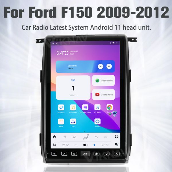 Android 13 Car Multimedia Player Radio For Ford Raptor F150 09-12 8+128G Head Unit Touch Screen Carplay