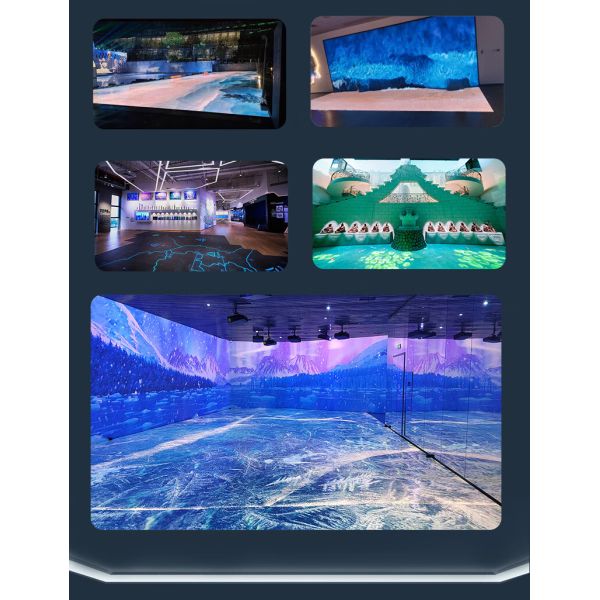 Mall Stage Floor Dynamic Electronic Display Waterproof Interactive Dance Floor LED Floor Tile Screen