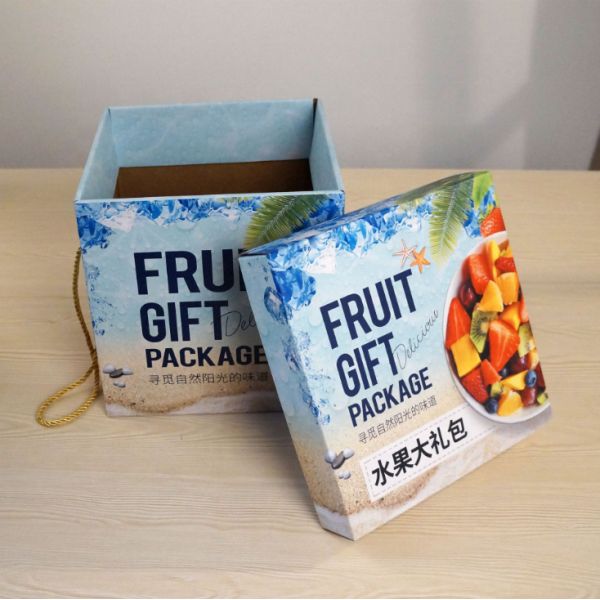 Recyclable Custom Corrugated Boxes For Fruit Vegetable Packaging