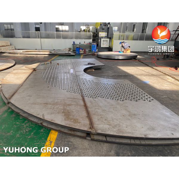 Customized Carbon Steel Baffle Plate Support Plate For Heat Exchanger