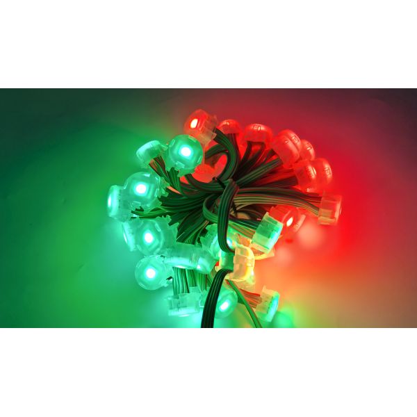 12V Smart RGB Outdoor LED Lights DMX512 Control IP67 Waterproof for Garden Decor