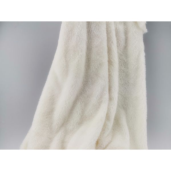 Cozy 100% Polyester Sherpa Fur Fabric for Jacket Lining or Baby Garments Free Samples