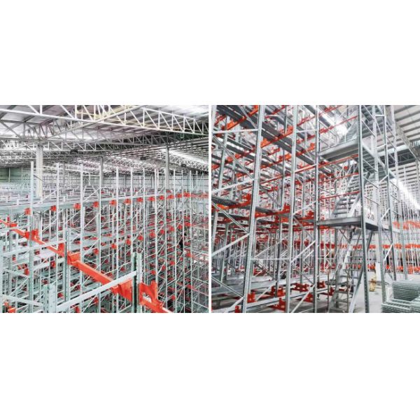 Four-Way Shuttle Pallet ASRS Cold Storage Warehouse Automatic Storage and Retrieval System Pallet Runner Racking