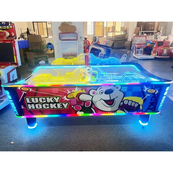 Happy Fun Coin Op 2 Players Air Hockey Game Machine For Amusement Room