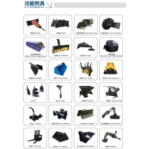 Crawler Skid Steer Loader with Track