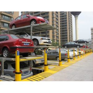 Quality PLC Control Pit Parking Solutions 1700kgs Mechanical Parking Equipment for sale