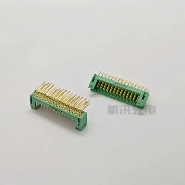 J24-30zjw 30-Core 90° Right Angle Bent Pin PCB Welding Rectangular Aviation Connector.