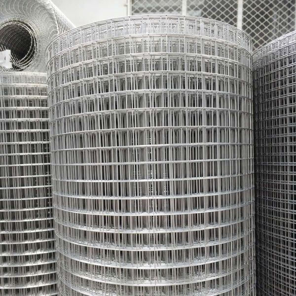 1/2'' 1'' 3/4'' 2'' Size Welded Steel Wire Mesh Electric Galvanized / Hot Dipped Galvanized