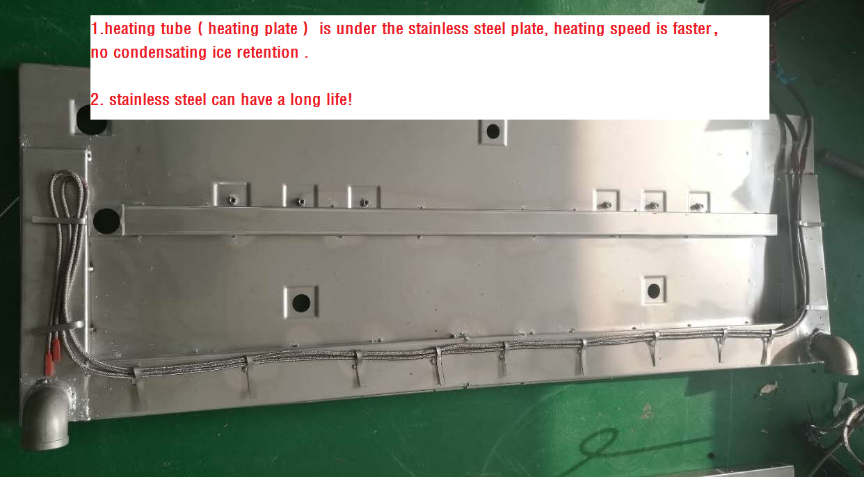 10.8kW air source heat pump, side-discharge fan
