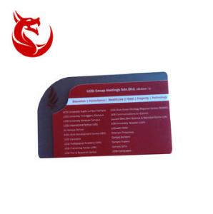 Quality High quality non-standard size special shape business card plastic business card for sale