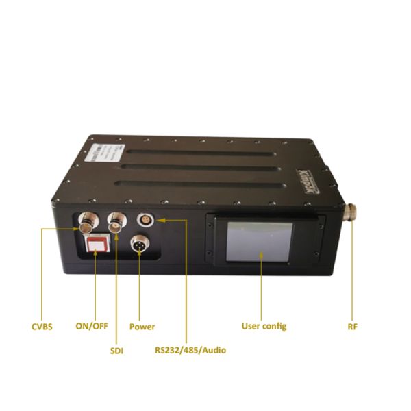 Lightweight and Durable Backpack Long Range COFDM HD Wireless Video Transmitter 20 Watt with Battery