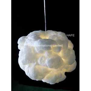 Giant Inflatable Advertising Balloon Cloud Lighting 0.6m 2m Diamater