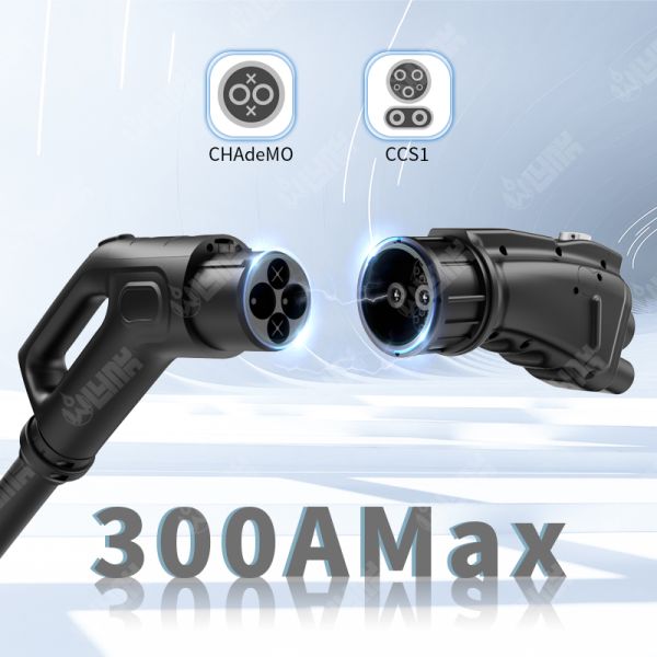 Olink Ev Charger Chademo Station to Ccs1 Adapter Electric Vehicle Car Connector 300A Chademo Ccs Adapter