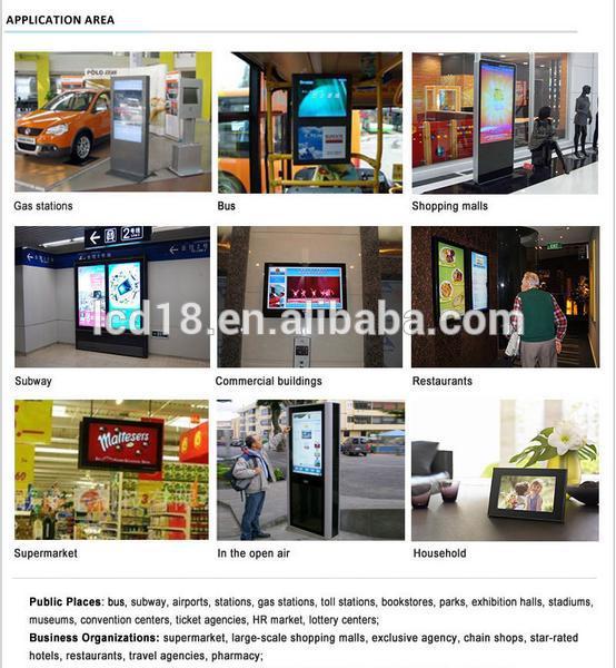 Android IOS Bus Digital Signage 19.1" With Advertisement Publishing Software