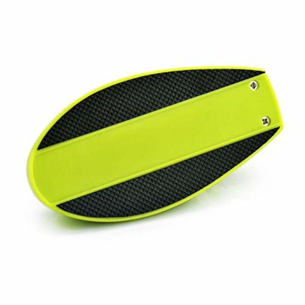 Small Mini Manual Sharpening Stone Kitchen Edge Grip 2 Stage Knife Sharpener, Black
