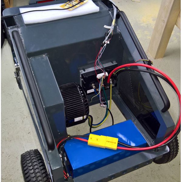 20S17P 72v Battery Pack Light Weight Sanyo GA 18650 60ah Cells Fast Charging