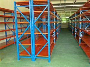 Quality Powder Coat Paint Finish Long Span Racking For Drawings , Files , Garments for sale