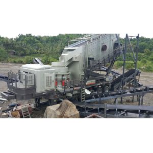 50 - 300 TPH Mobile Crusher Machine Screening Mine Cone Crusher 245mm Feeding