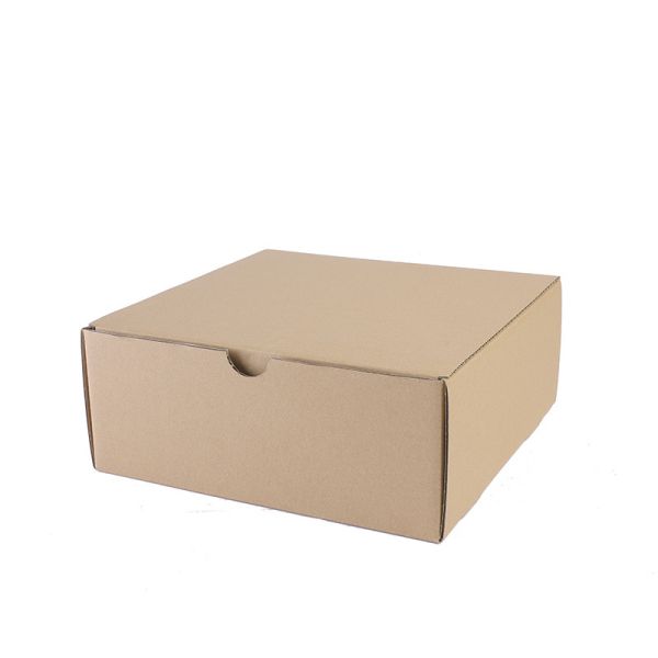 Grey Card Corrugated Soft Cosmetics Folding Box For Cookies Empanada Comb Packaging