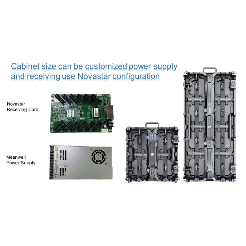 Rental Led Gmars Full Front Maintenance Led Display Panel Digital Led Display Screen