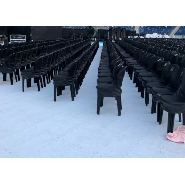 Medium Duty Modular Tent Flooring Polypropylene Tent Floor Tiles Non Slip