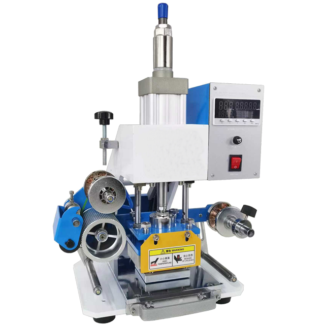 Buy cheap Pneumatic Leather Hot Foil Embossed Stamping Machine 80*90mm Logo Heat Press from wholesalers