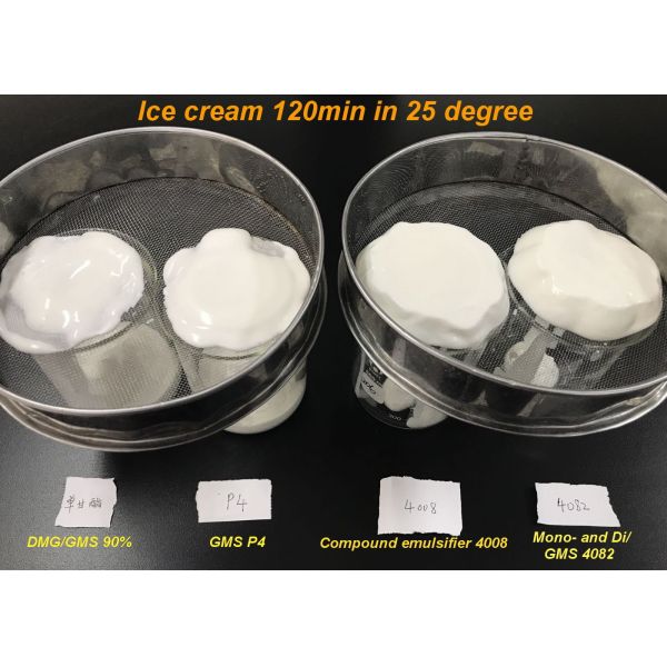 Bakery Raw Materials Compound Food Emulsifier In Bakeries Ice Cream Food additive And Stabilizer GMS4008