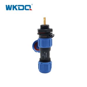Quality Male And Female Waterproof Connector Threaded Coupling Wk11 Rear Nut In Line Cable for sale