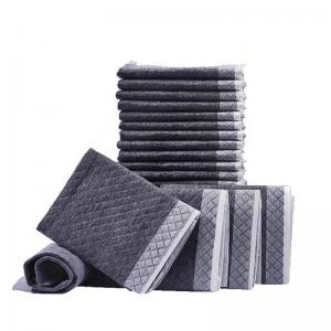 Quality Carbon Fiber Bamboo Charcoal Pet Pee Pad 22X22 30X36 36X36 23X30 for Puppy Training for sale