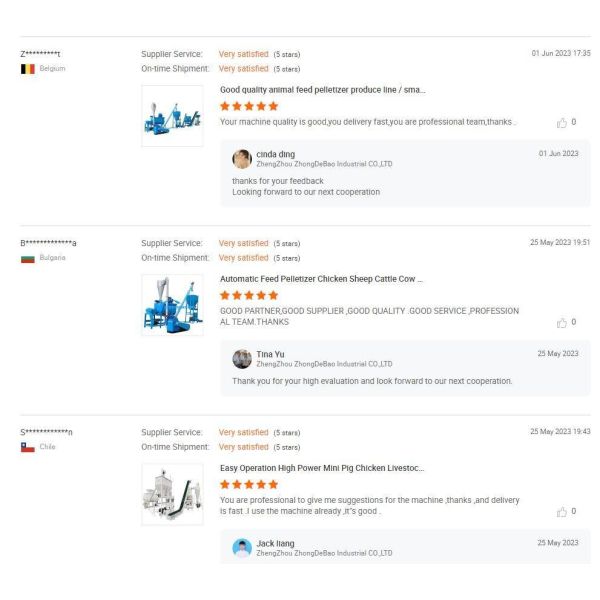 1000kg/H Chicken Food Processing Machine 1-10mm Mini Cattle Feed Machine Plant