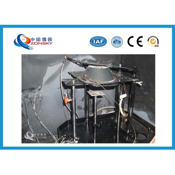 Baking Finish Plastic Smoke Density Chamber With ISO565 Certification