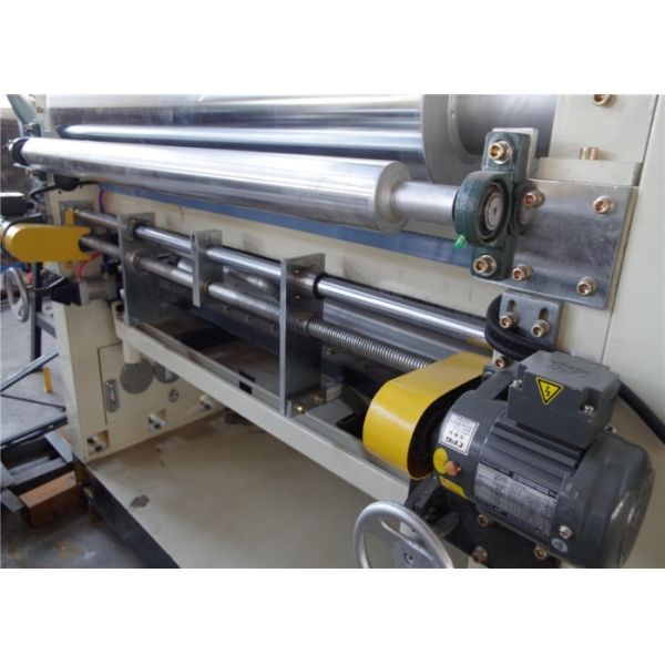 Single Facer Carton Production Line , Auto Cycle Corrugated Box Gluing Machine
