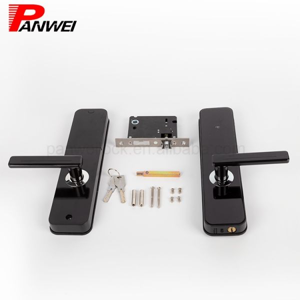 Electric Fingerprint Scanner Door Lock For Hotel / Airbnb Logo Customizable