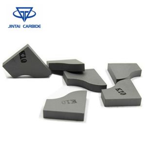 Grade YG6 Blank Brazed Tungsten Carbide Tip , Sintering Brazed Tips