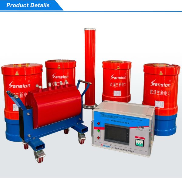 Variable Frequency Portable Design Dry Type Epoxy Cast Cable AC Resonance Test System for High Voltage Testing