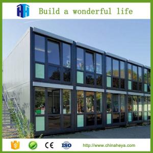 prefabricated steel structure 40ft Container House movable camp house labor colony