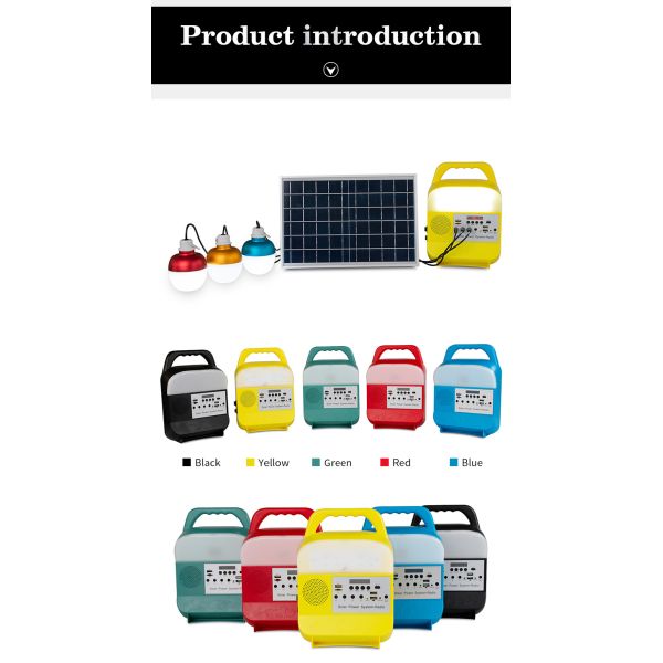 TUV BV Expedition Portable Solar Energy Led Lights For House