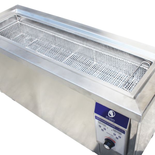 Ultrasonic Heat Exchanger Cleaner with Lid Manual Instruction and Degas Function for Efficient Cleaning