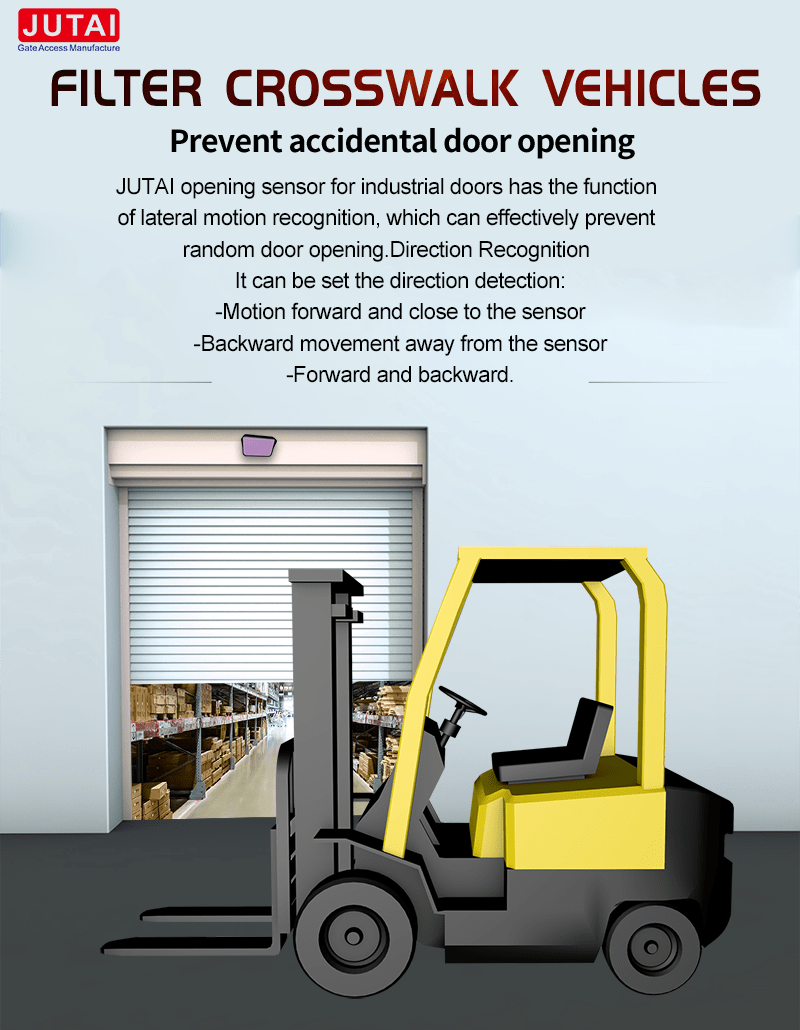 JUTAI Motion Sensor Person Forklift Differentiation With 2 Relay For Automatic Industrial Gate