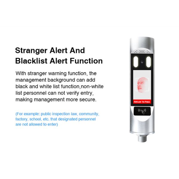 F1 Series Intelligent Passing Face Recognition Terminals With Binocular Camera
