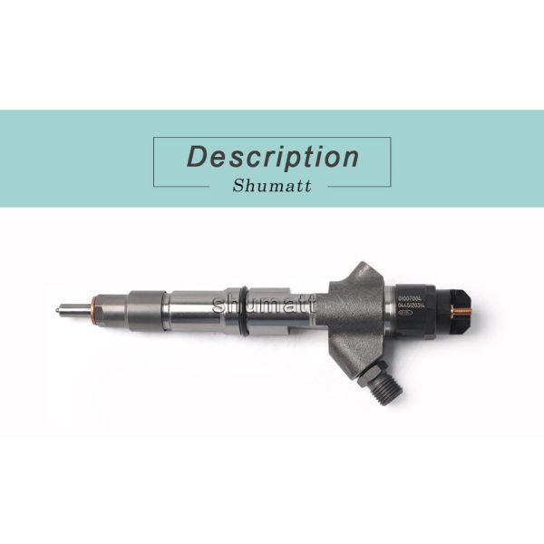 Shumatt OEM new Common Rail Fuel Injector 0445120314 for Diesel CR Engine