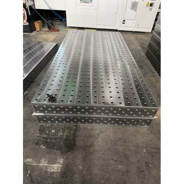 28 series industrial welding platform featuring precision-ground steel surface