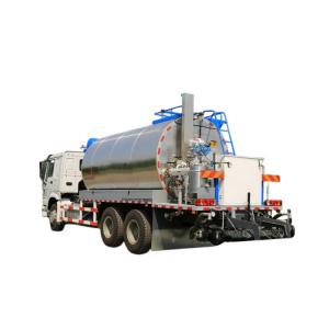 China Sino Truck HOWO Shacman 4x2 Heated Asphalt Distributor Truck Bitumen Spray Tanker 8cbm 12cbm on sale