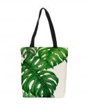 handle canvas bag custom print promotional 100% cotton canvas tote bag wholesale