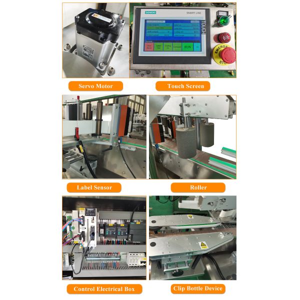 Automatic Front and Back/Double Sides/Flat Bottle/ Round Bottle/ Sticker Labeling Machine
