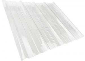 Quality Anti - Fog Polycarbonate Roof Sheet PC Corrugated Tile  For Carport Greenhouse for sale